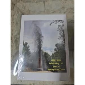 Pennsylvania Oil Rig 12 Piece Vtg Print Ad Puzzle Refinery Oil Rig PA Vintage